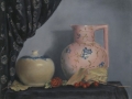 Pottery and Leaves